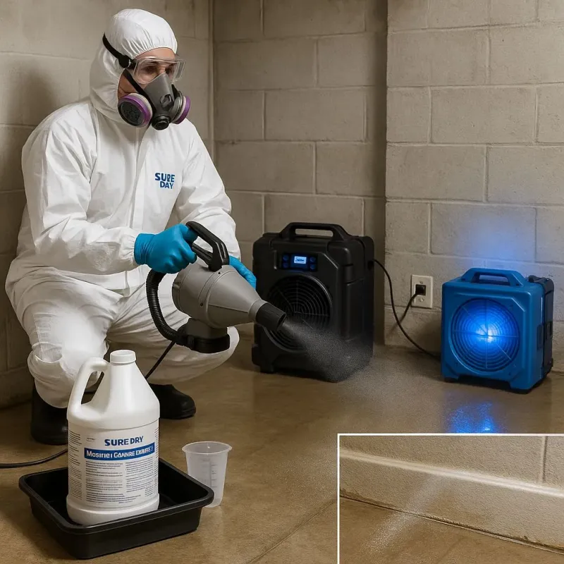 Sanitization and Odor Removal process in Sandy, PA