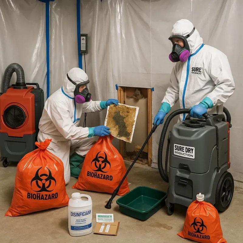 Contaminated Water Handling Protocols process in Sandy, PA
