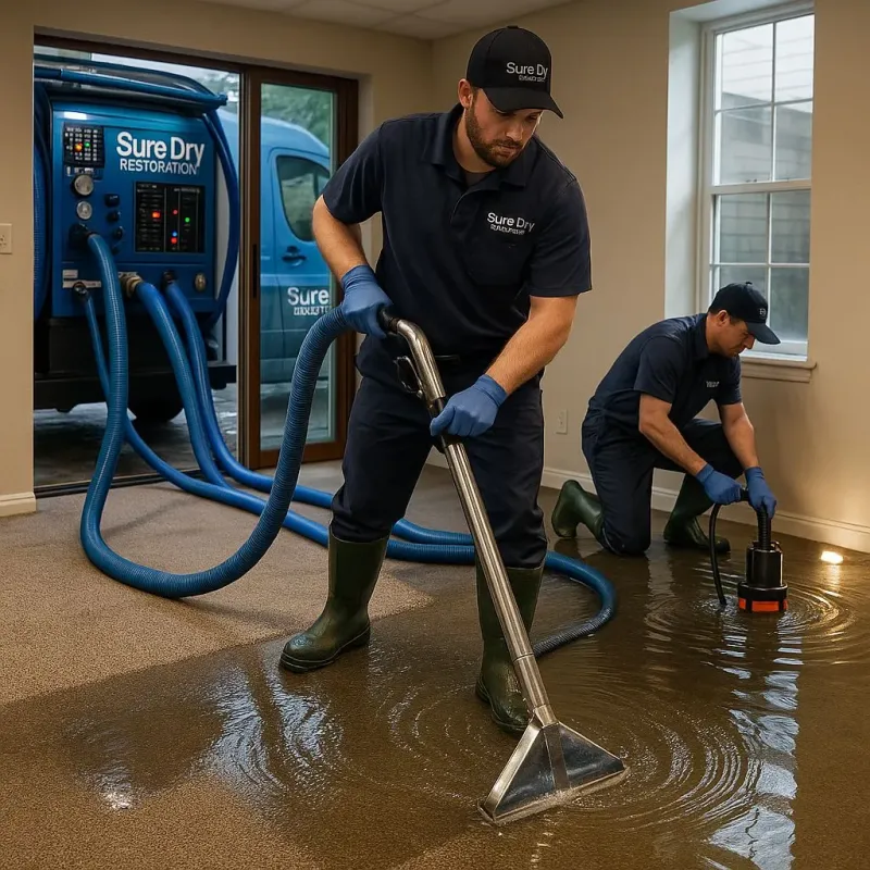 Water Extraction and Removal process in Sandy, PA